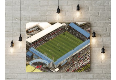 Derby County FC Baseball Ground Stadium Wall Art Canvas